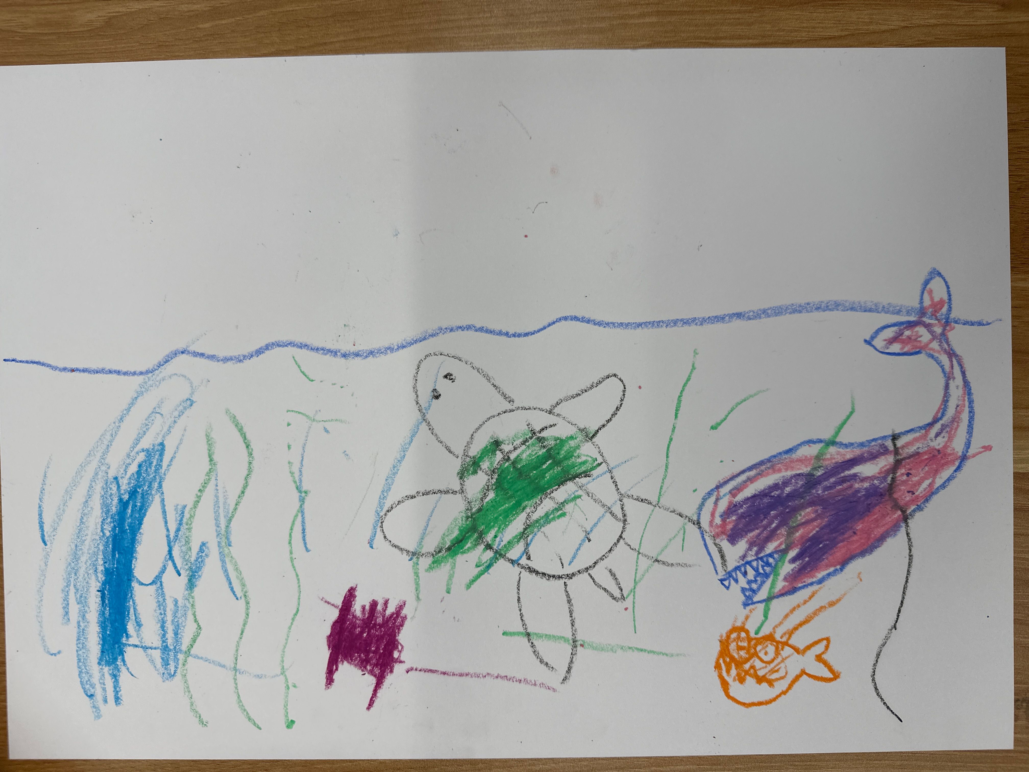 牛奶妹的海底美術館-作品:牛奶妹的美術館